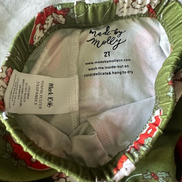 Made By Molly Santa Pajamas - Picture 5 of 6